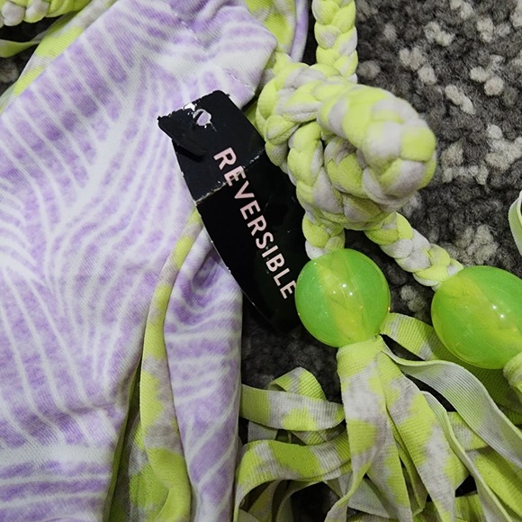 Victoria secret nwt 2 Piece reversable womens size smallbikini - Picture 2 of 6